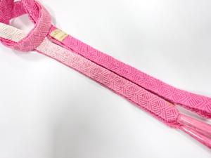 未使用品　正絹　手組帯締め